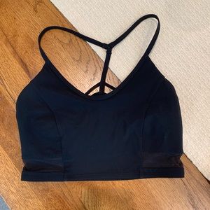 Lululemon Longline Sports Bra Black NWOT